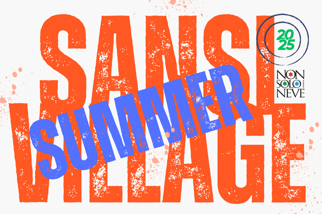 Event cover graphic for the Sansi Summer Village 2025 highlighting summer sports and cultural activities.