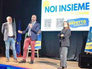 Al via la campagna elettorale di Mirco Repetto a Venaria