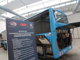 A Grugliasco la prima sede di riconversione all'elettrico dei bus