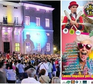 Dal 30 maggio al 2 giugno ritorna il Loano Street Show: in piazza Italia spettacoli con artisti di livello nazionale e internazionale