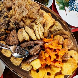 Fritto misto alla piemontese a pranzo di Ferragosto, al Wellington di Paesana