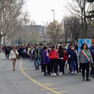 I giovani di Grugliasco in marcia contro tutte le mafie