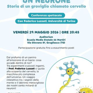La locandina dell'evento del 29 maggio