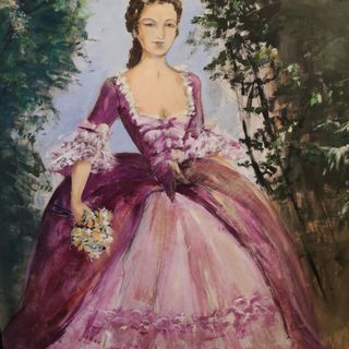 Rivoli: abiti d’epoca, bozzetti, dipinti di Margherita Flora per la mostra &quot;C'era una volta un re&quot;