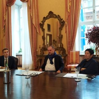 Il rettore Stefano Geuna, il direttore generale Andrea Silvestri e la pro rettrice Giulia Carluccio