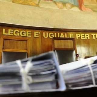 aula di tribunale - foto d'archivio