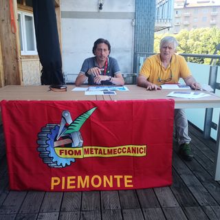 Giorgio Airaudo ed Edi Lazzi