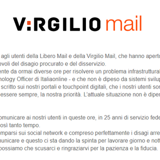 messaggio di scuse Virgilio