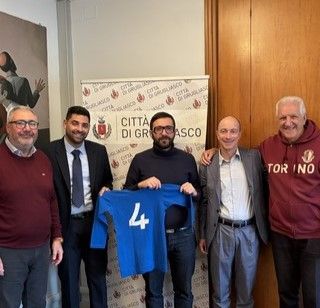 Hall of Fame Granata e la maglia azzurra di Grezar al Museo del Grande Torino