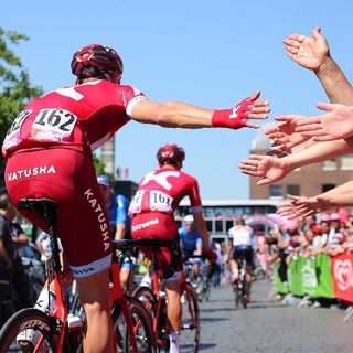 Ciclisti al Giro d'Italia 2018