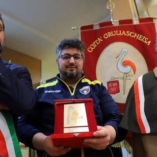 Nella foto, un momento della premiazione 2019