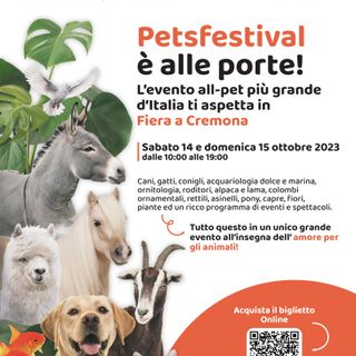 Save the date: Petsfestival 2023