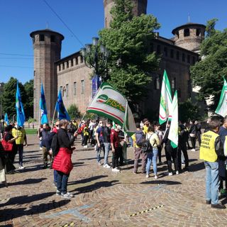 Manifestazione gioco legale sotto la Prefettura