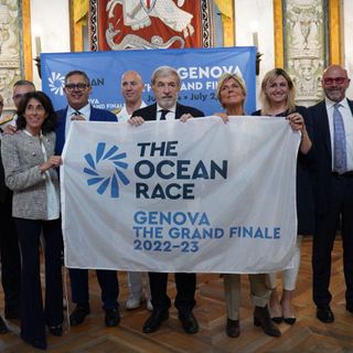 Persone all'inaugurazione di Ocean Live Park