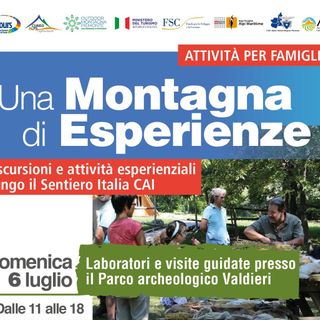 2° appuntamento del progetto “Una Montagna di Esperienze” presso il Parco Archeologico di Valdieri