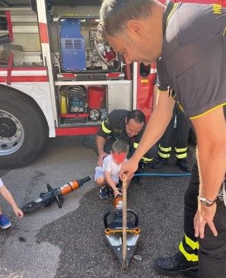 Con "Fireman Baby run" piccoli pompieri crescono a Grugliasco