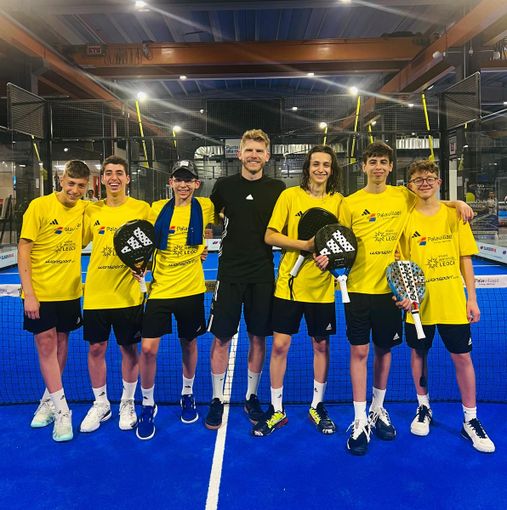 Il Palavillage di Grugliasco diventa la casa delle giovani promesse del padel