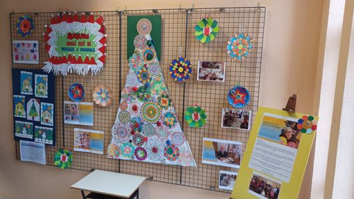 Il municipio di Grugliasco ospita la mostra “Musica e Mandala” Il municipio di Grugliasco ospita la mostra “Musica e Mandala”