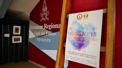 Inaugurata a Grugliasco la rassegna itinerante "Vigiliinarte"