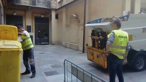 Una immagine di archivio di raccolta carta Una immagine di archivio di raccolta carta