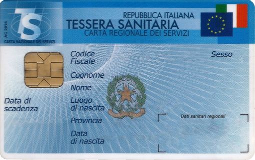 codice fiscale - foto di archivio