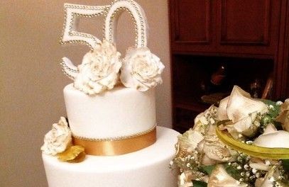 torta per 50 anni matrimonio