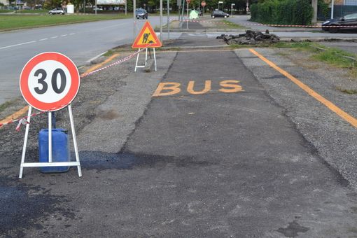 Grugliasco, nuova fermata dello scuolabus in corso Salvemini