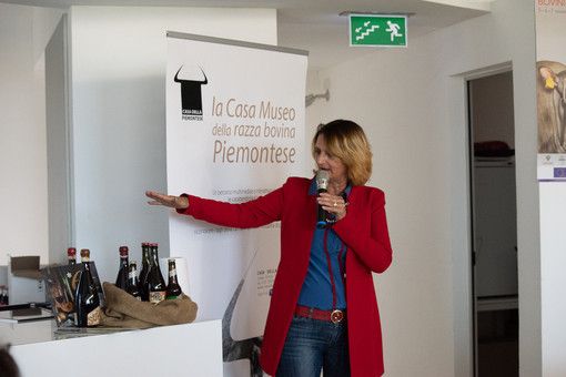 Paola Gula alla presentazione di Autunno con Gusto dell’Atl alla Casa della Piemontese Paola Gula alla presentazione di Autunno con Gusto dell’Atl alla Casa della Piemontese