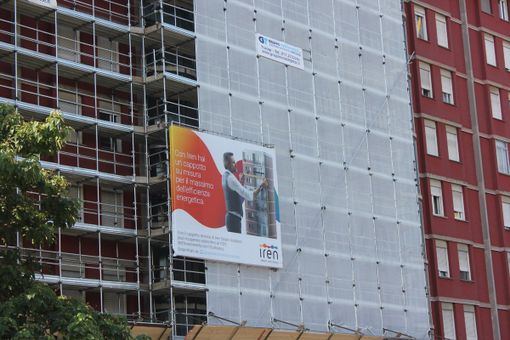 Ponteggio - foto d'archivio