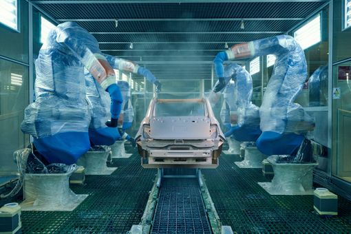 Catena di montaggio a Mirafiori