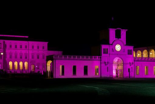 Venaria Reale si colora di rosa per il Giro d’Italia Venaria Reale si colora di rosa per il Giro d’Italia