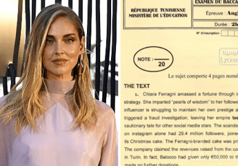 Ferragni tra le tracce della maturità in Tunisia, sotto esame il caso Pandoro-gate Ferragni tra le tracce della maturità in Tunisia, sotto esame il caso Pandoro-gate