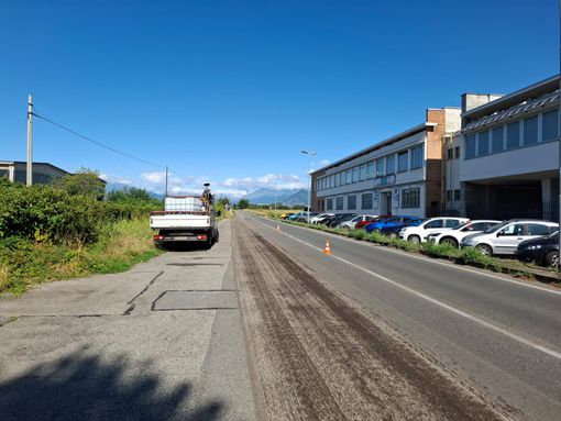 Partiti i lavori di riasfaltatura di Strada Antica di Grugliasco Partiti i lavori di riasfaltatura di Strada Antica di Grugliasco