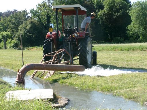 Non si possono irrigare i campi per alcuni giorni
