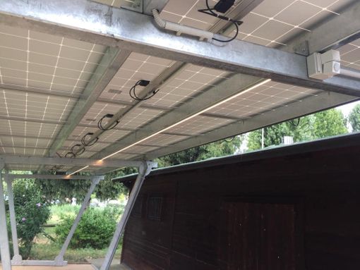 Grugliasco, attivo il nuovo impianto fotovoltaico nella ciclofficina di Parco Porporati