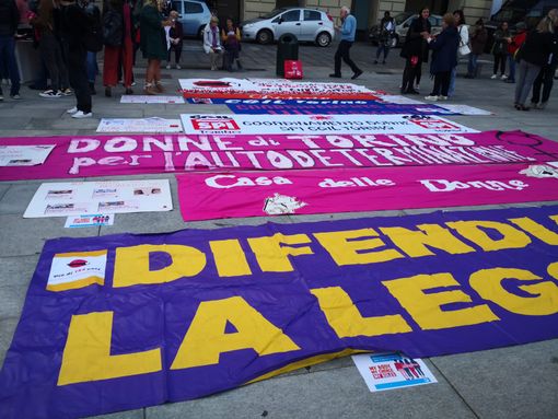 protesta in difesa legge 194