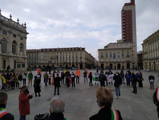 manifestazione contro il gioco d'azzardo