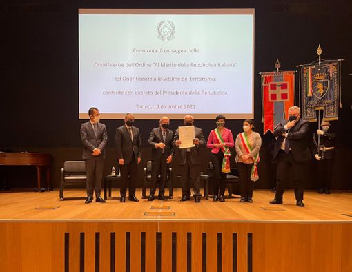 cerimonia onorificenze a vittime del terrorismo