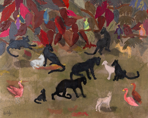 La mostra "BELDY seta, cotone, lana, raso" a Pavarolo La mostra "BELDY seta, cotone, lana, raso" a Pavarolo