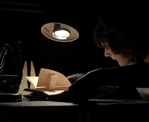 Lo spettacolo “L’origine dell’occhio” Lo spettacolo “L’origine dell’occhio”