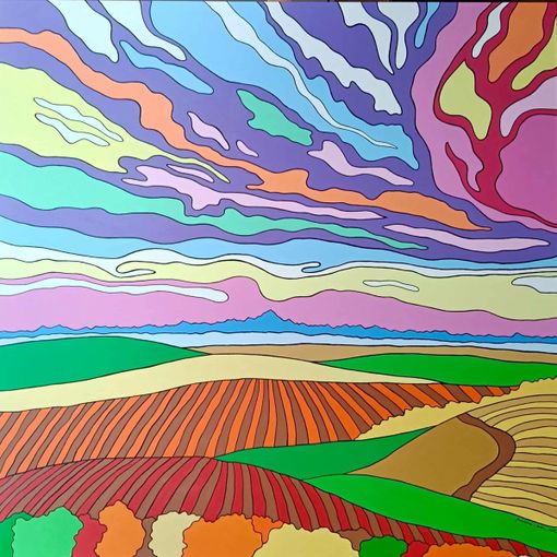 Perdersi in un giorno di autunno, opera della pittrice braidese Francesca Dalla Costa