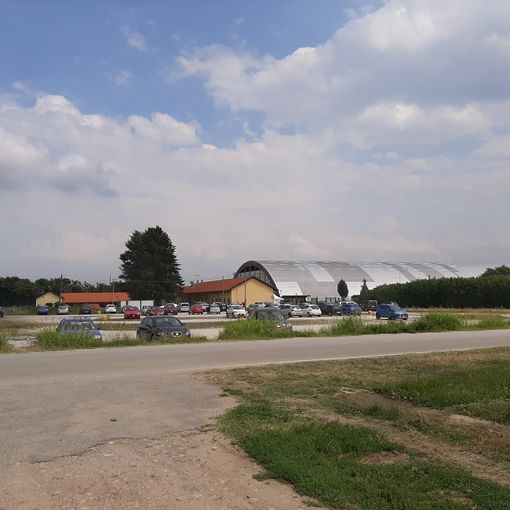 Il centro vaccinale di Pinerolo