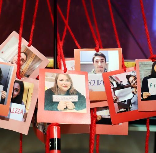 giornata con cerimonia e premiazione in un auditorium