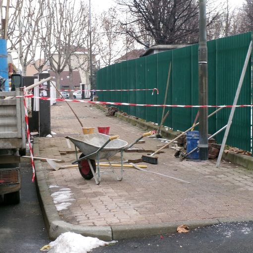 lavori in corso a grugliasco
