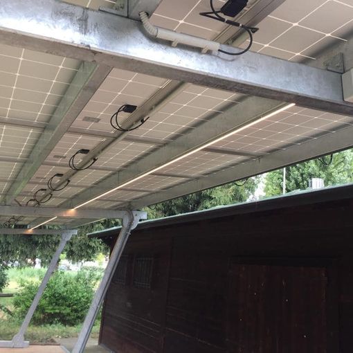 Grugliasco, attivo il nuovo impianto fotovoltaico nella ciclofficina di Parco Porporati