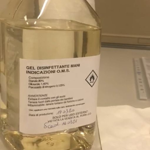 Coronavirus, Arpa Piemonte produce 8 tonnellate di gel igienizzante per forze dell'ordine e personale sanitario