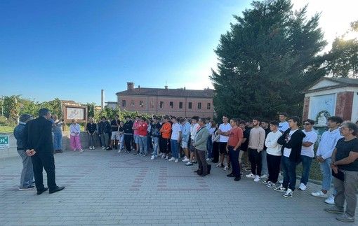 L'assessore Icardi con la preside Germini per l'apertura dell'anno scolastico nella sede albese dell'Istituto &quot;Umberto I&quot; di Alba