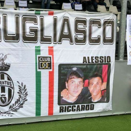 striscione juventus club grugliasco