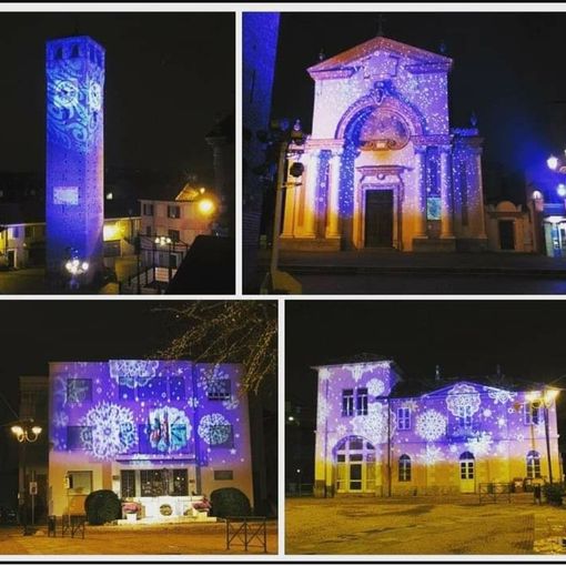 Anche Grugliasco si prepara al Natale: luci, installazioni e alberi decorati fino all'8 gennaio