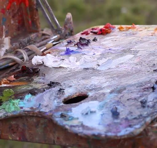 tavolozza pittura